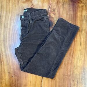 Levi's Wedgie Straight Pants Women's 28 x 8 LVC Premium Stretch Corduroy H4-9